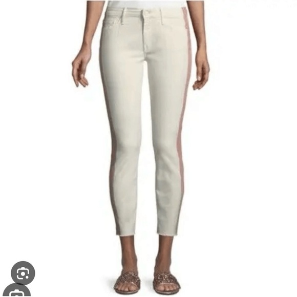 Mother Looker Ankle Fray So Far Gone Jeans Size 29 - Picture 1 of 12